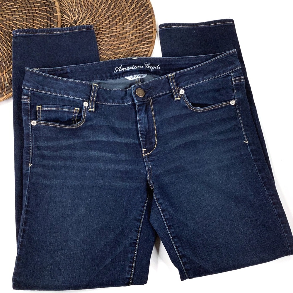 American Eagle Dark Wash Skinny Jeans